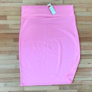 Pink Pencil Skirt